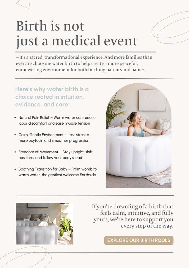 Email newsletter for Earthside: Birth is not just a medical event